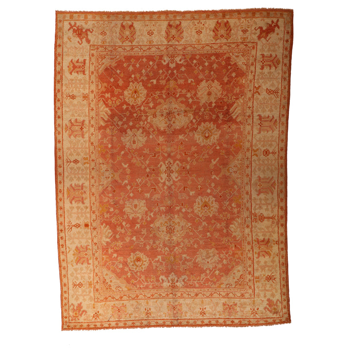 Antique Turkish Oushak Rug - 10'4" x 13'7" Default Title