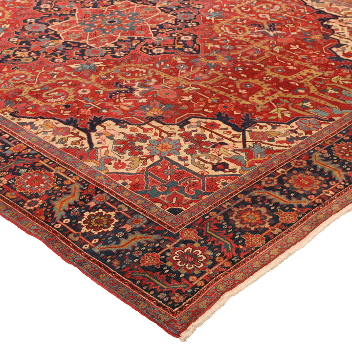Antique Persian Serapi Rug - 9'10" x 12'8" Default Title