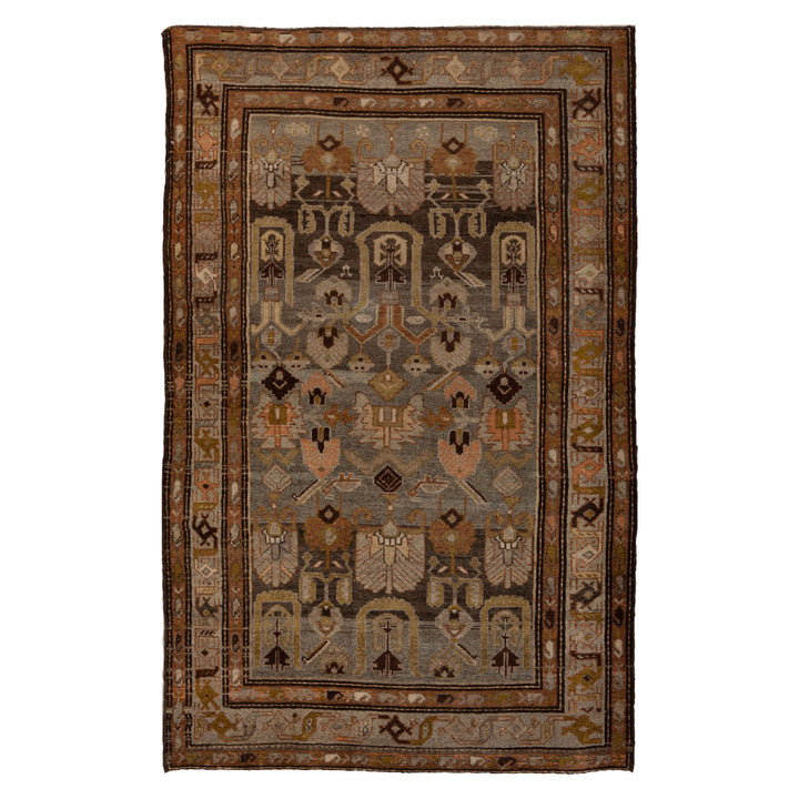 Antique Persian Malayer Rug - 4'2" x 6'8" Default Title