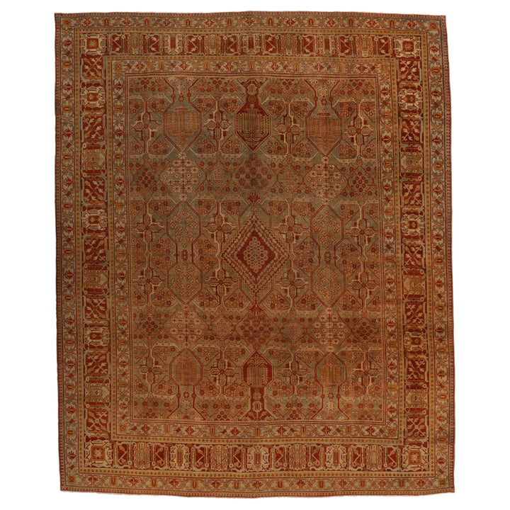 Antique Persian Joshegan Rug - 10'6" x 13'2" Default Title