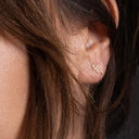 Pair of Itty Bitty Snake Earrings 14k Gold