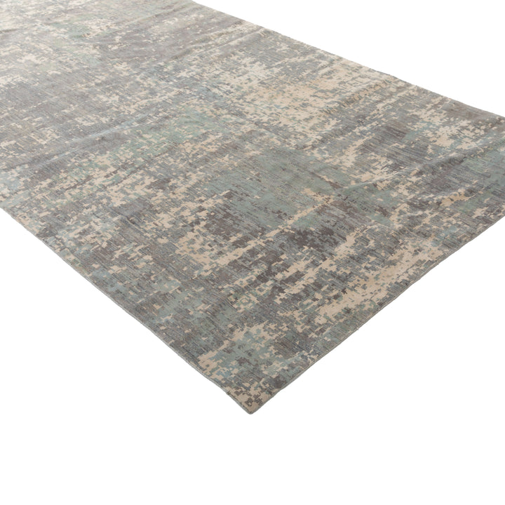 Transitional Wool & Silk Rug - 6' x 15'6" Default Title