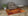 Orange & Brown Modern Wool Rug - 5'7" x 7'7"