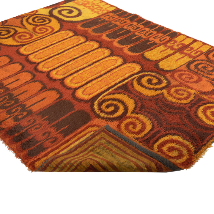 Modern Hand-Knotted Wool Rug - 5'7" x 7'7" Default Title