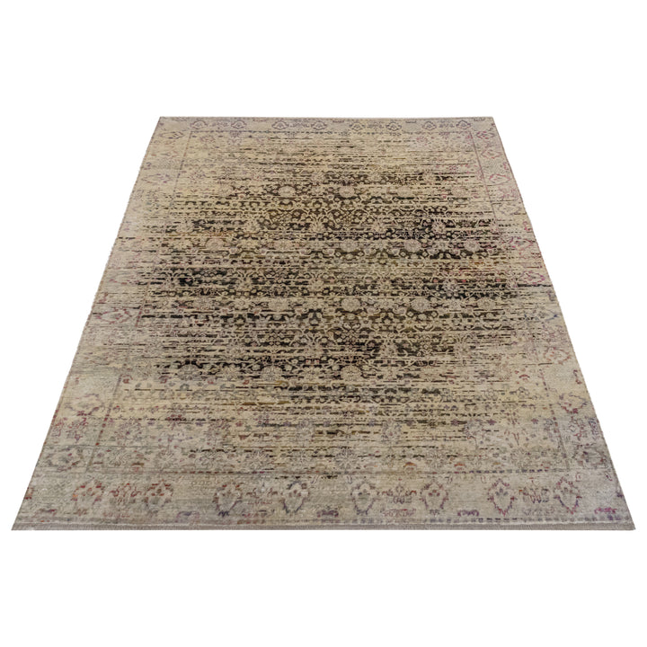 Transitional Hand-Knotted Silk Rug - 8' x 10' Default Title
