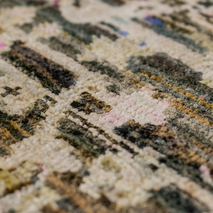 Transitional Hand-Knotted Silk Rug - 8' x 10' Default Title