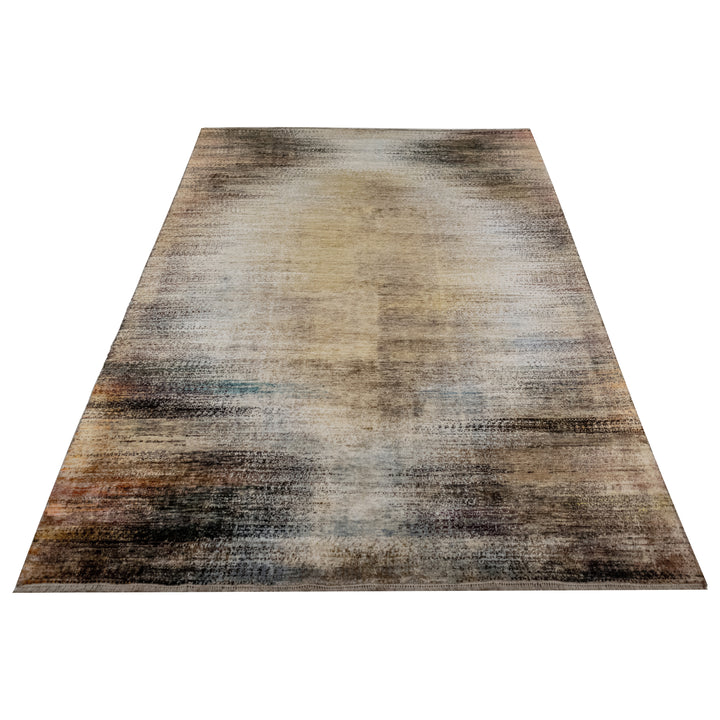 Transitional Hand-Knotted Silk Rug - 8' x 10' Default Title