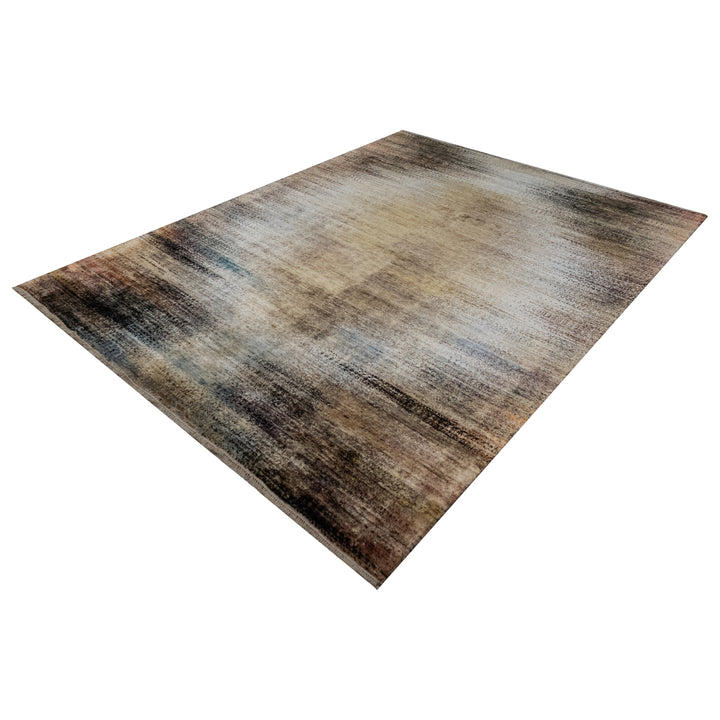 Transitional Hand-Knotted Silk Rug - 8' x 10' Default Title