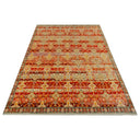 Transitional Hand-Knotted Wool Rug - 8' x 10' Default Title