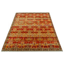 Transitional Hand-Knotted Wool Rug - 8' x 10' Default Title
