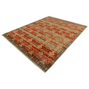 Transitional Hand-Knotted Wool Rug - 8' x 10' Default Title