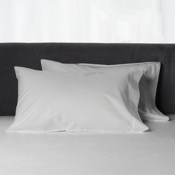 Lineare Percale Sheets & Pillowcases, Pearl Pillowcase Pair / Standard