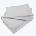 Lineare Percale Sheets & Pillowcases, Pearl Sheet Set / King