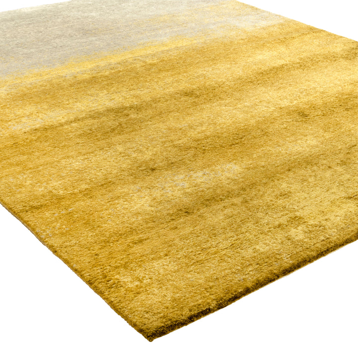 Darya Modern Ombre Wool Rug Flax / 8' x 10"