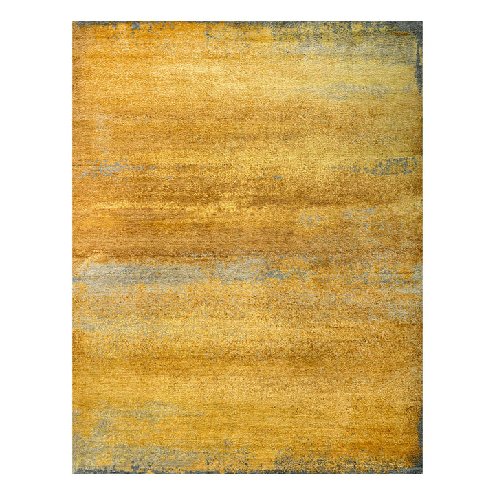 Darya Modern Ombre Wool Rug Honey / 8' x 10"