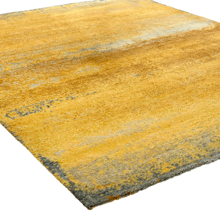 Darya Multicolor Abstract Wool Rug - 8' x 10' Honey