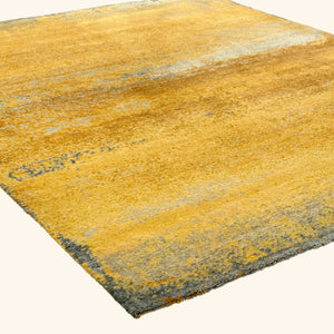 Darya Modern Ombre Wool Rug Honey / 8' x 10" - hover