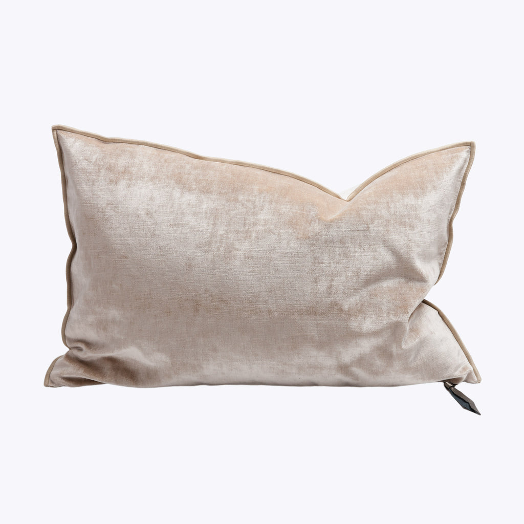 Royal Velvet Pillow | Nude