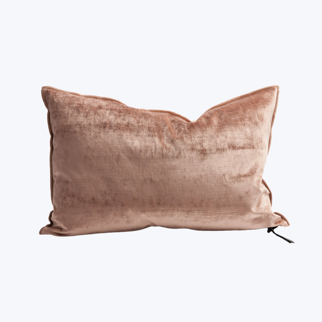 Royal Velvet Pillow Cuivre / 16" x 24"