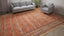 Orange Antique Persian Bakshaish Rug - 10'10" x 14'1"