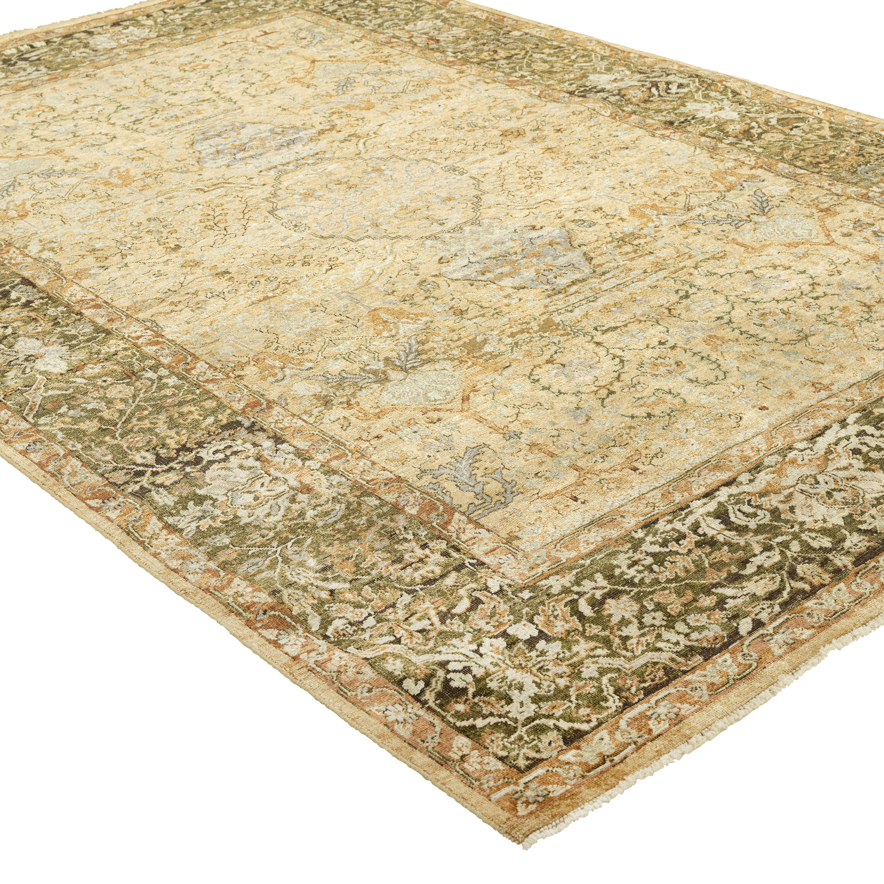 Traditional Hand-Knotted Rug - 6' x 9' Default Title