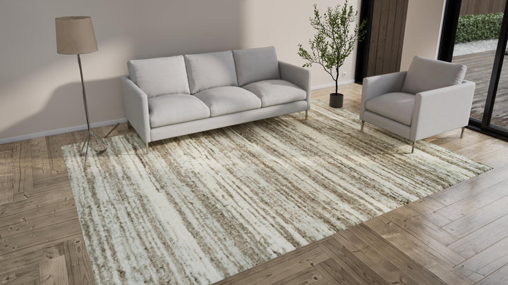 Grey Moroccan Wool Rug - 9' x 12'2"