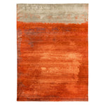 Darya Modern Ombre Wool Rug Redwood / 9' x 12'