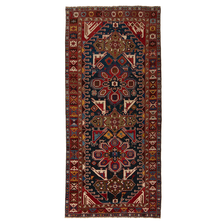 Antique Turkish Hand-Knotted Rug - 10' 11'' x 4' 11'' Default Title