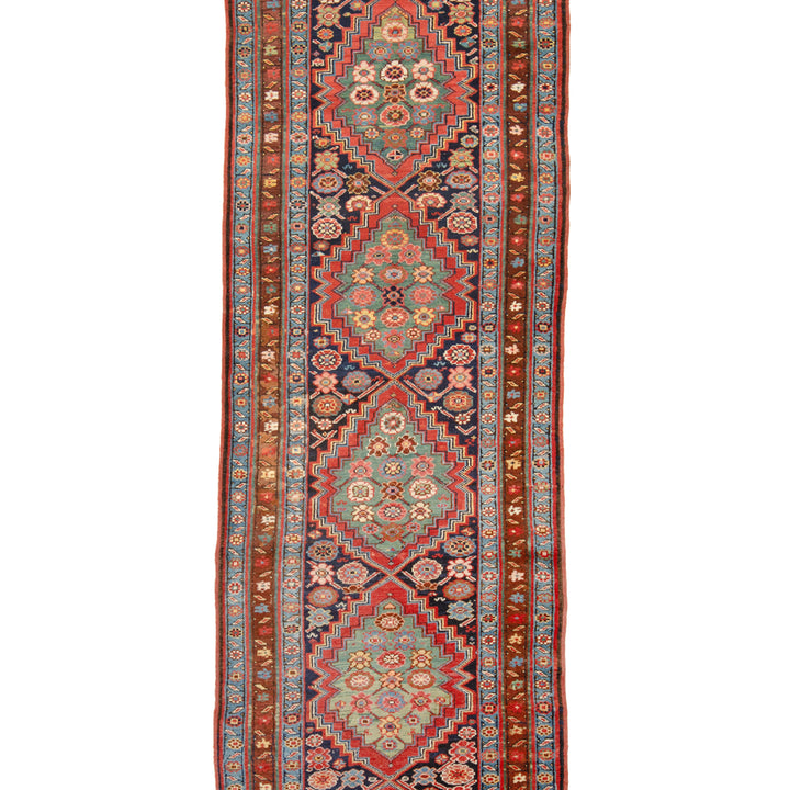 Antique Turkish Hand-Knotted Rug - 15' 8'' x 3' 7''