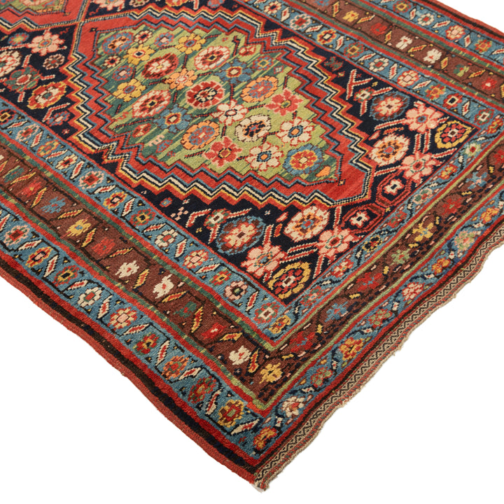 Antique Turkish Hand-Knotted Rug - 15' 8'' x 3' 7''