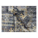 Blue Modern Silk Rug - 9' x 12'2" Default Title