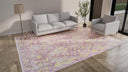 Purple Transitional Wool Rug - 9'1" x 12'5"