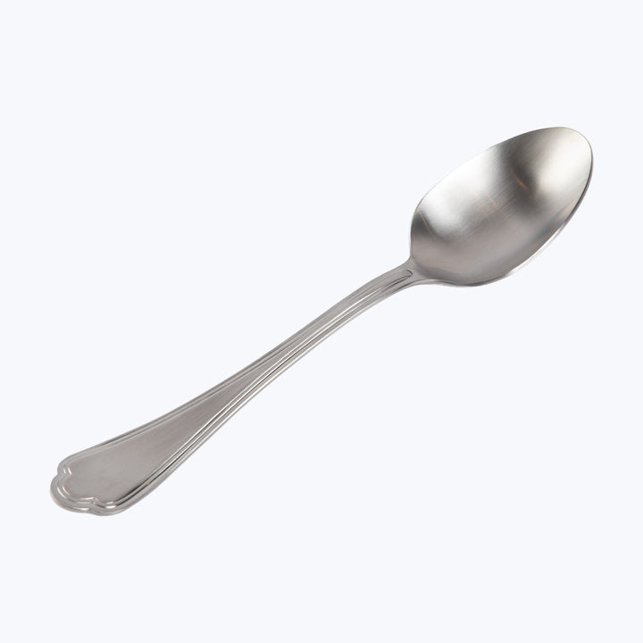 Mixed Vintage Serveware, Ice Finish Serving Spoon (1 Piece)