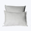 Lineare Sateen Duvet & Shams, Pearl Pillow Sham / King