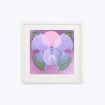 Pink Moon Butterfly Framed Default Title