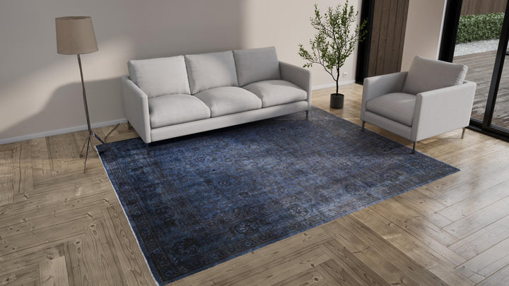 Grey Samsara Wool Rug - 8'1" x 10'1"