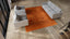 Orange Overdyed Wool Rug - 8'2" x 10'5"