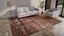 Brown Overdyed Wool Rug - 9'3" x 12'1"