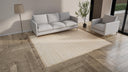 Natural Modern Wool Rug - 8'7'' x 9'7''