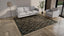 Blue & Black Diamond Modern Wool Rug - 8'6'' x 9'9''