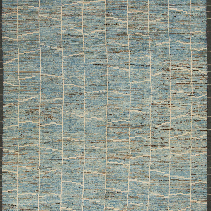 Multi Modern Wool Rug - 10'1'' x 12'9''