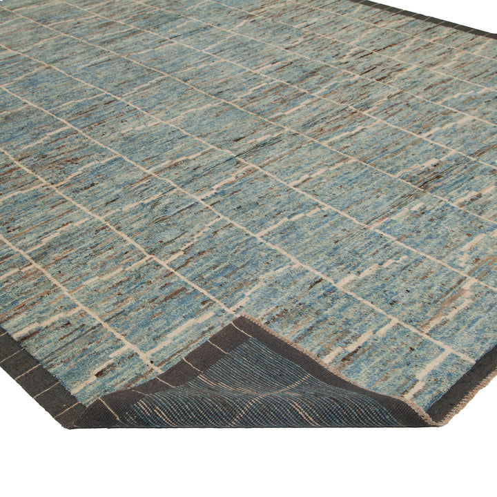 Multi Modern Wool Rug - 10'1'' x 12'9''