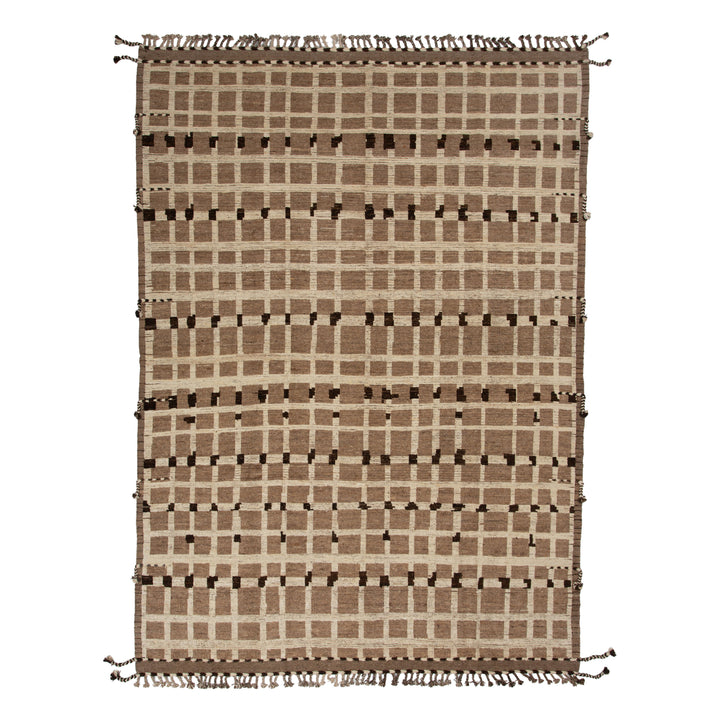 Multi Modern Wool Rug - 10'4'' x 14'8''