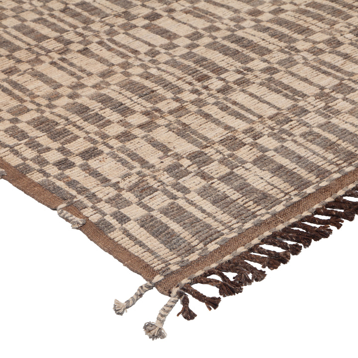 Multi Modern Wool Rug - 10' x 13'3''