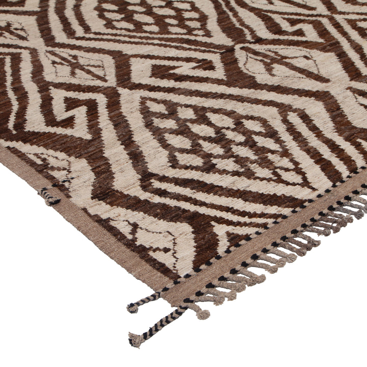 Multi Modern Wool Rug - 10'5'' x 14'2''
