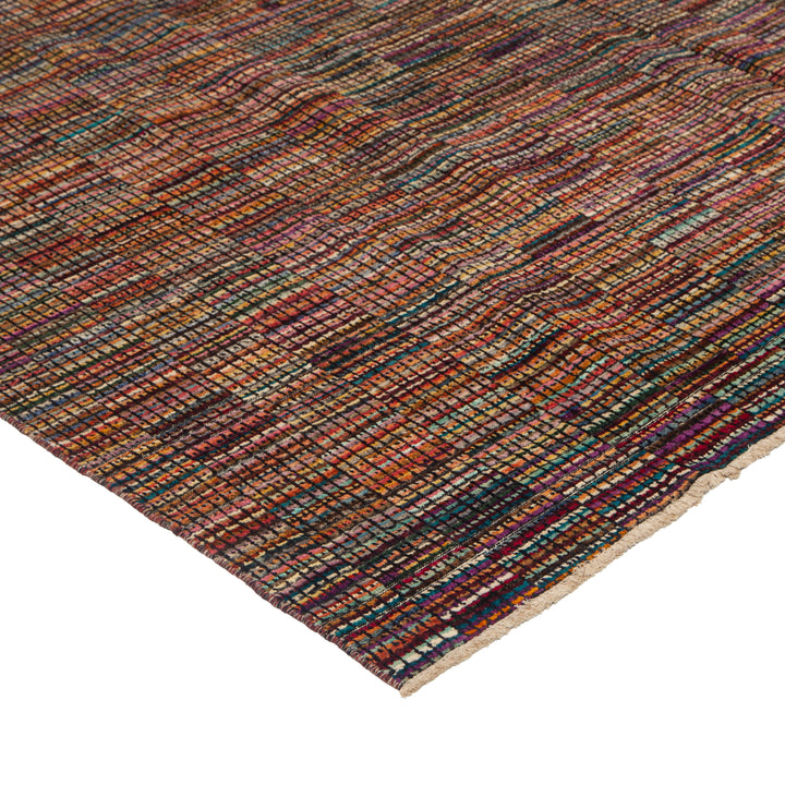 Multi Modern Wool Rug - 8'10'' x 12'