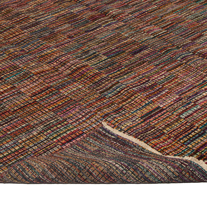 Multi Modern Wool Rug - 8'10'' x 12'