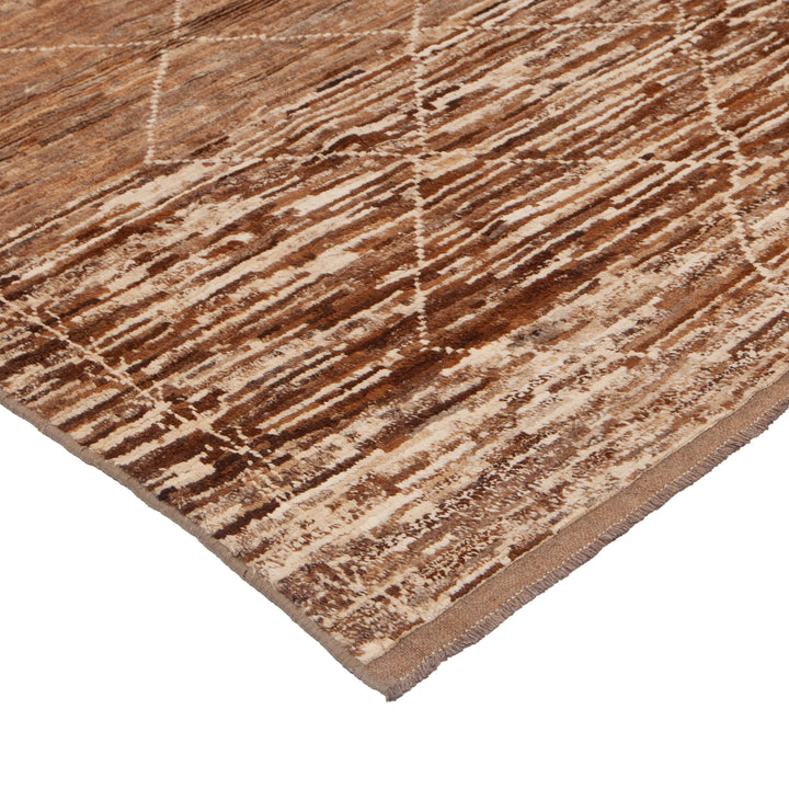 Multi Modern Wool Rug - 8'5'' x 10'9''