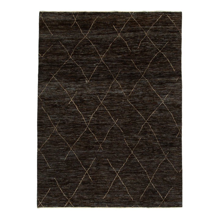 Multi Modern Wool Rug - 8'4'' x 11'3''