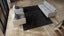 Black Modern Wool Rug - 8'4'' x 11'3''